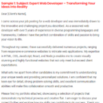 Cover Letter For Upwork Proposal