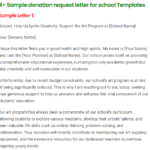 donation request letter for school