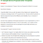 Service Proposal Letter